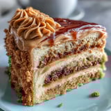 Baked Biscoff Cake Lotus Frosting