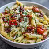 Greek Pasta Salad Olives Feta