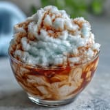 Light and frosty TikTok Cloud Slushie blending ice, soda, and condensed milk into a creamy, dreamy texture.