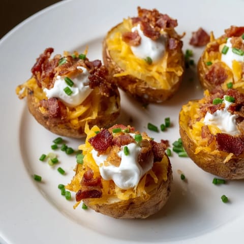 Crispy Air-Fryer Potato Skins