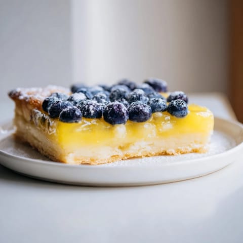 Decadent Lemon Curd Blueberry