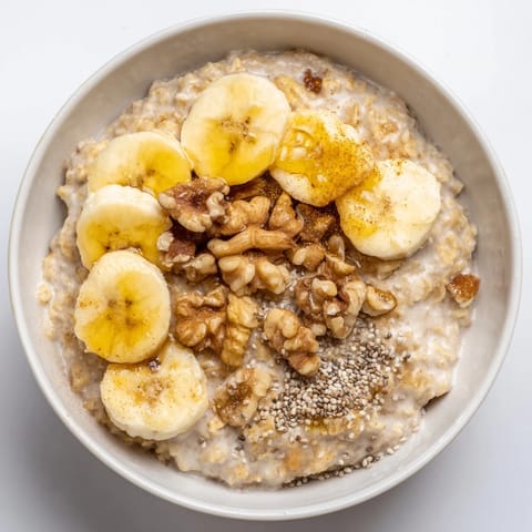 Microwave Banana Oats Bowl