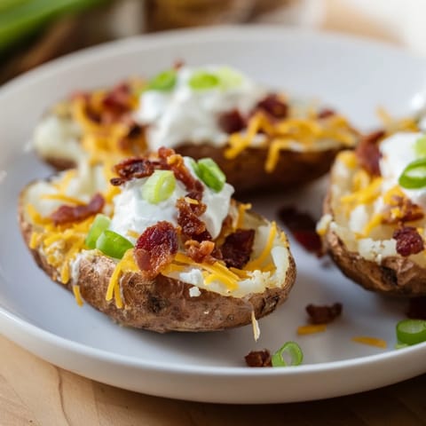 Loaded Baked Potato Skins