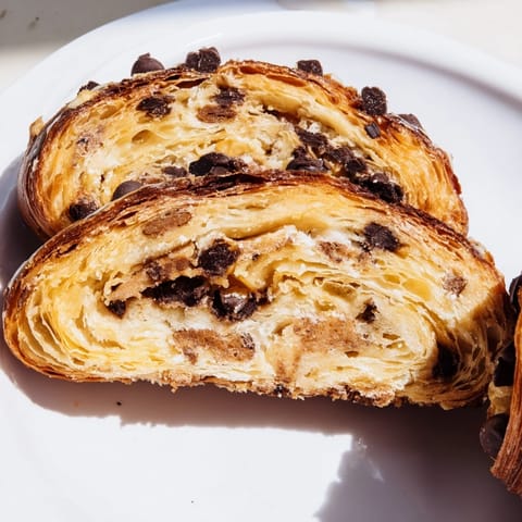 Flaky, buttery layers of croissant paired with cookie dough create these irresistible, gooey crookies.