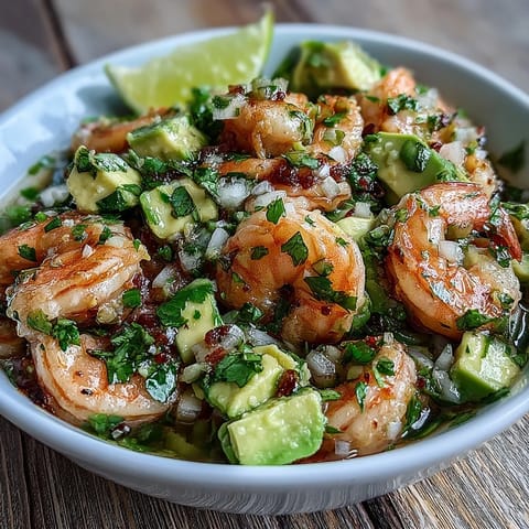 Chilli Lime Shrimp Ceviche