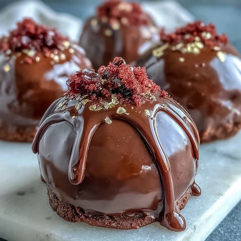 Dubai Chocolate Strawberry Truffles