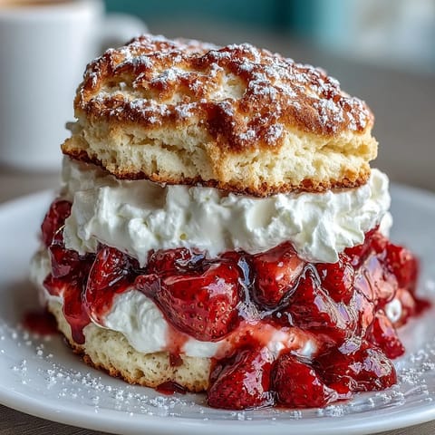 Classic Strawberry Shortcake Layers