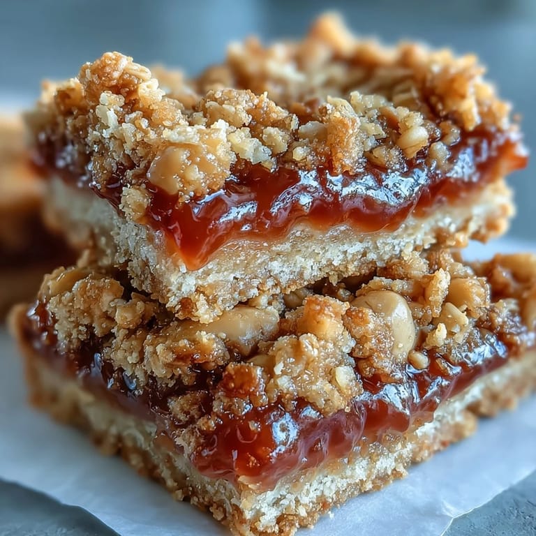 Freshly cut Guava Jam Bars on a white plate with lime wedges, highlighting the vibrant pink jam.