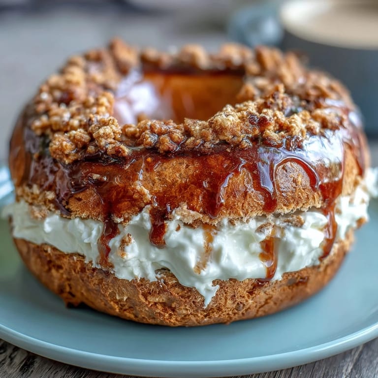 Chewy homemade bagels made with whole wheat and protein powder, paired with a creamy, tangy yogurt dip for a nourishing snack.