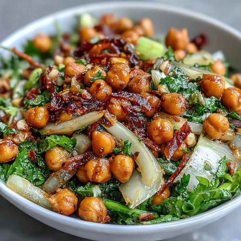 A vibrant, colorful salad featuring celery, chickpeas, and a zesty Dijon dressing, ideal for healthy eating and quick meals.