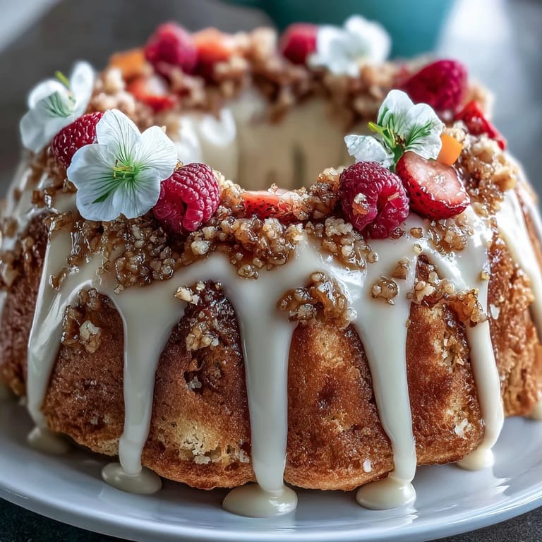 Fluffy vanilla sheet cake layered with tangy lemon curd, finished with whipped cream frosting and seasonal fruit for a bright, cheerful dessert.  