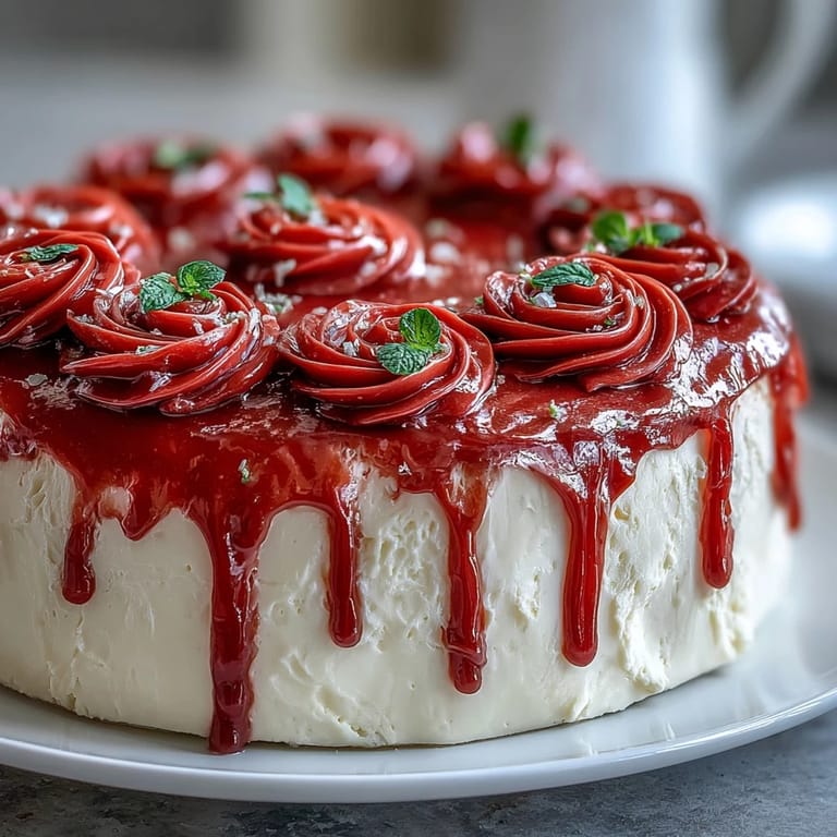 Elegant sheet cake topped with smooth buttercream and piped roses, a beautiful centerpiece for any graduation celebration.