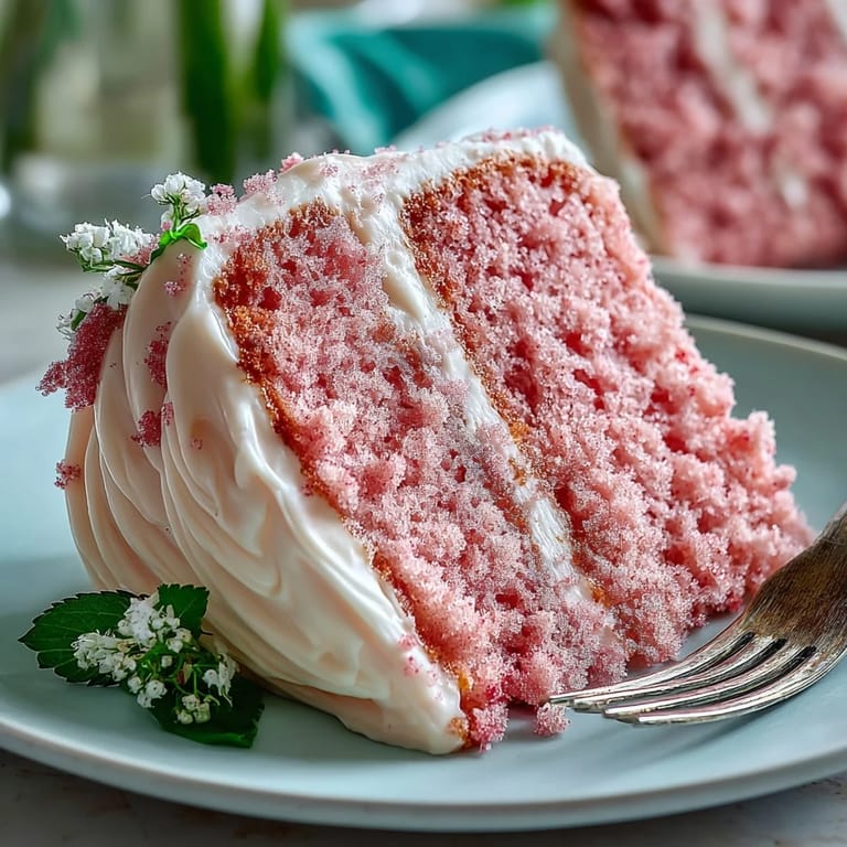 Pink rosé velvet cake frosted beautifully with a metallic gold ganache drip.